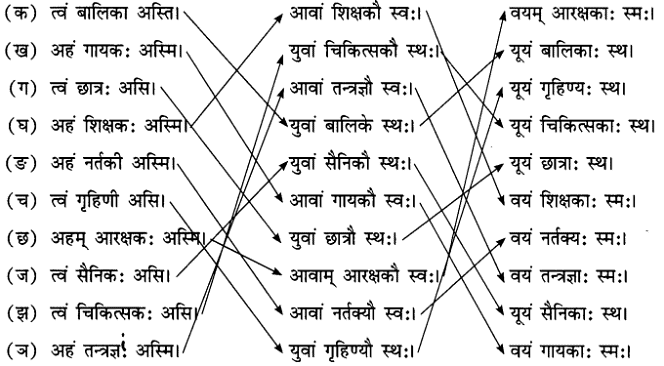 NCERT Solutions: अहं च त्वं च